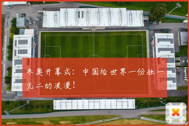 冬奥开幕式：中国给世界一份独一无二的浪漫！